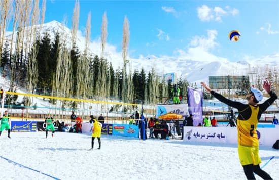 Snow Volleyball takes Asia