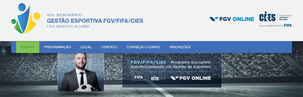 FGV and CIES to host joint Seminar on “Sport as a Tool for Human, Economic and Social Development” in cooperation with the FIFA Master Alumni Association