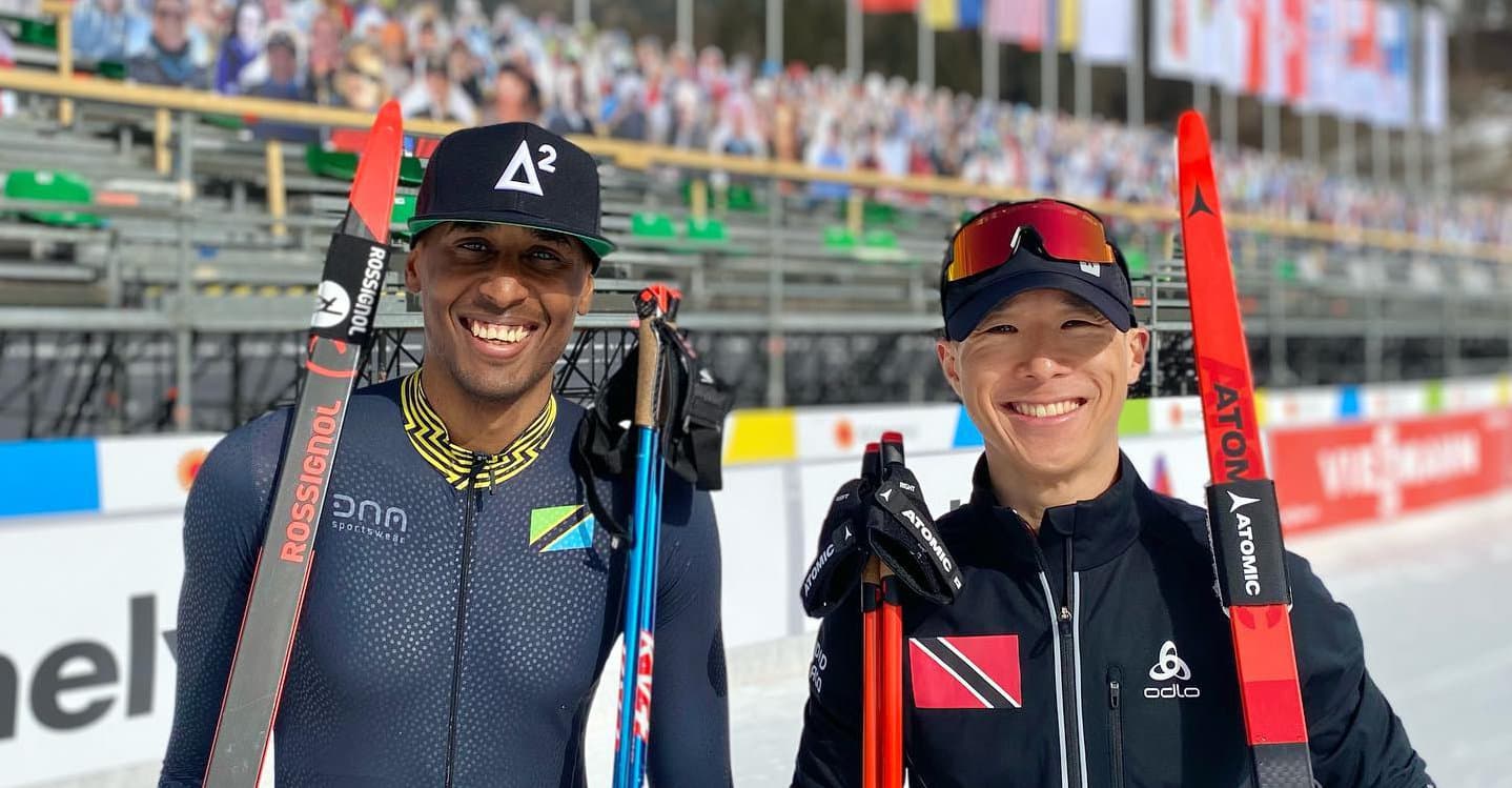 Two alumni make history at the FIS Nordic World Ski Championships