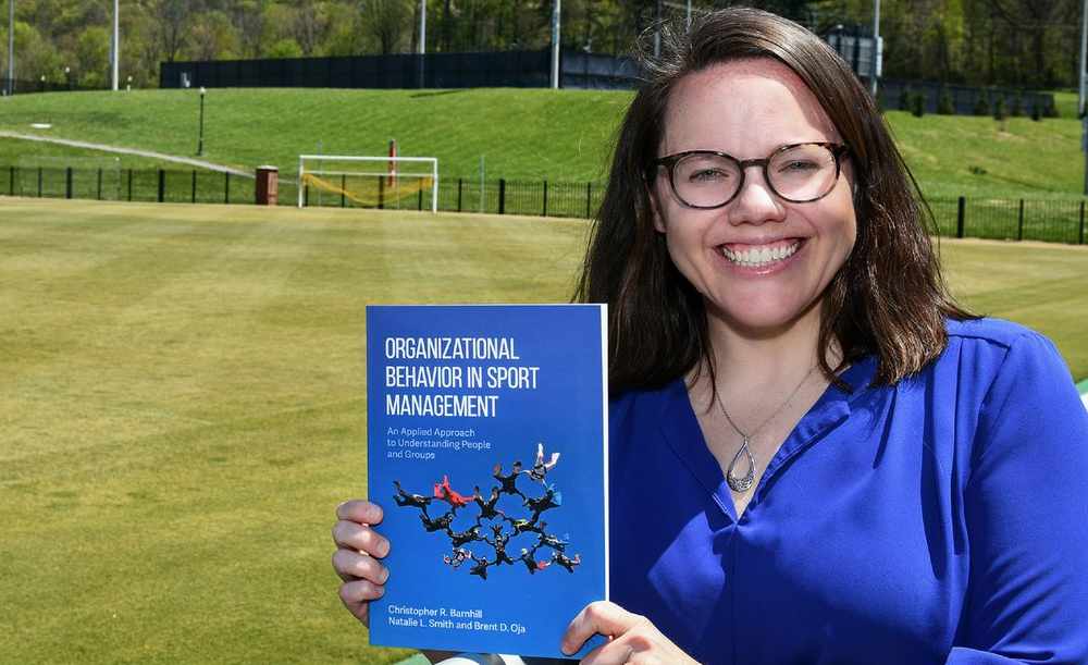 Natalie Smith co-authors book on Sports Management